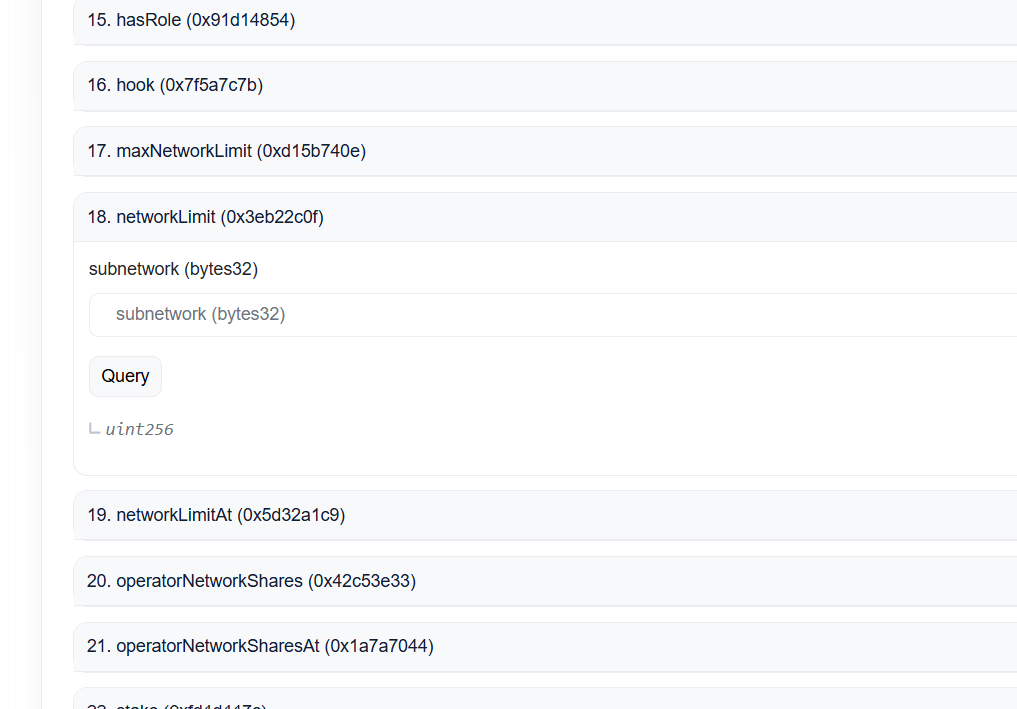 Set network limit using Etherscan